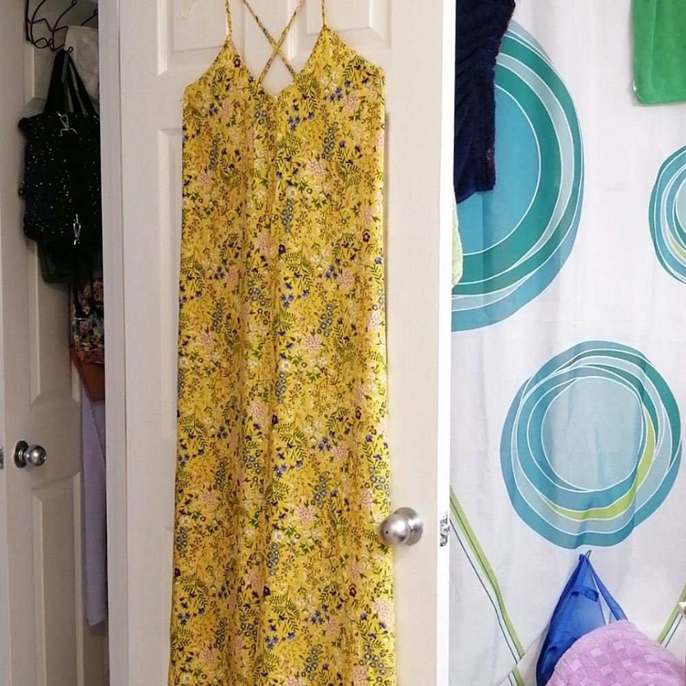 Floral maxi sundress XL